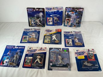 10 Vintage Kenner Starting Lineup Baseball Action Figures