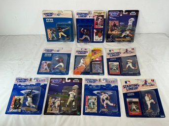 10 Vintage Kenner Starting Lineup Baseball Action Figures