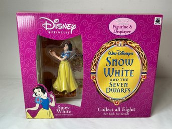 Vintage Enesco Disney Princess Starter Set Featuring A Snow White Figurine And Displayer