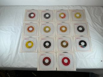 14 45s Including The Beatles,Billy Preston, The Grass Roots, Johnny Nash, The Young Rascals,Freddy Fender, Etc