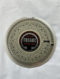 Vintage Waldes Truarc Fraction Of An Inch Adding Machine