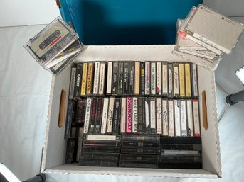 Giant Lot Of Cassette Tapes, Approx. 100 Cassettes