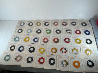 40 45s Including Elvis Presley, Four Tops, Wonderful World, The Left Banke, The Temptations, Etc