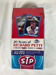 Sealed Box Of 1991 Traks '20 Years Of Richard Petty' Collectible Race Trading Cards