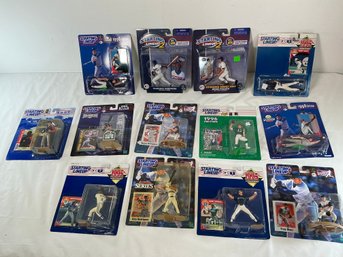 13 Starting Lineup Figures On Card