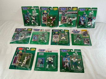 11 Starting Lineup Figures On Card