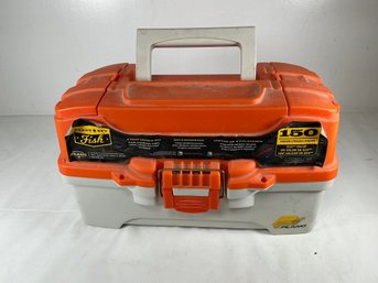 Plano Ready Set Fish 2-Tray Tackle Kit Filled With Lures And Fishing Supplies
