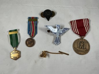 Military Medals And Vintage Insignia Items