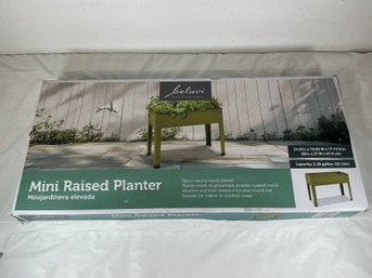 Belavi Mini Raised Planter 5.28 - 23.62 L X 10.63 W X 17.72 H