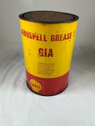 Vintage Shell AeroShell Grease 7 5-pound Metal Tin