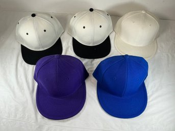 Five Baseball Caps