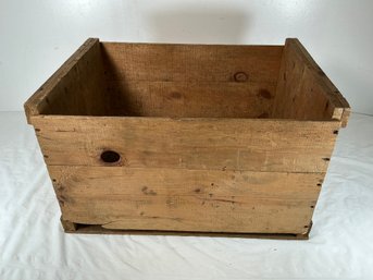 Vintage Wood Crate - 11 In X 14 In X 19 In