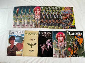 16 Independent Comic Books Including Harrow County, Savage Hearts, Life Is Strange, The Cursed, Etc
