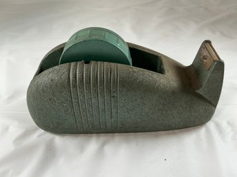 Vintage 3M Scotch Tape Dispenser, Often Referred To As A 'Whale Tail' Model