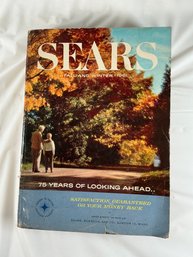 Vintage Sears, Roebuck And Co. Fall And Winter Catalog From 1961