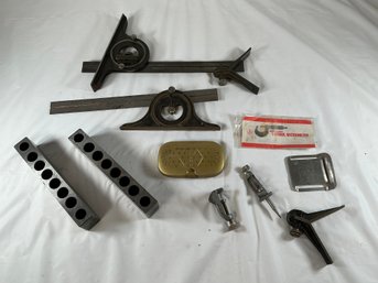 Various Vintage Machinist Precision Tools