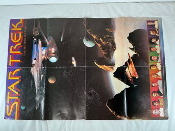 Vintage 1979 Promotional Poster For Star Trek: The Motion Picture - 22 In X 34 In