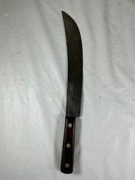 Vintage Utica Kutmaster Carbon Steel Butcher Knife
