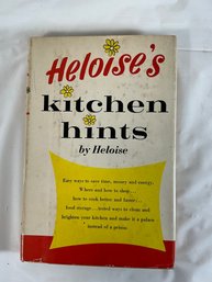 Vintage 1963 Hardcover Edition Of 'Heloise's Kitchen Hints' By Heloise