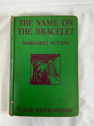 1940 Hardcover Edition Of 'The Name On The Bracelet' By Margaret Sutton