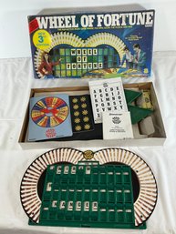 Vintage 1980s Edition Of The Pressman Wheel Of Fortune Board Game