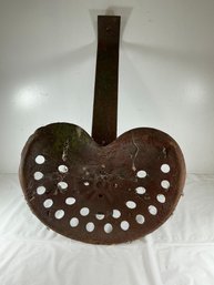 Vintage Cast Iron Tractor Seat