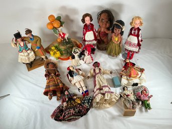 Dolls From Different Countries And Types