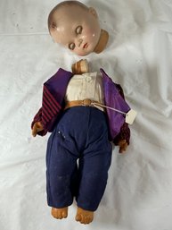 Antique Ideal Doll Featuring A Detached Head And A Cloth-and-composition Body