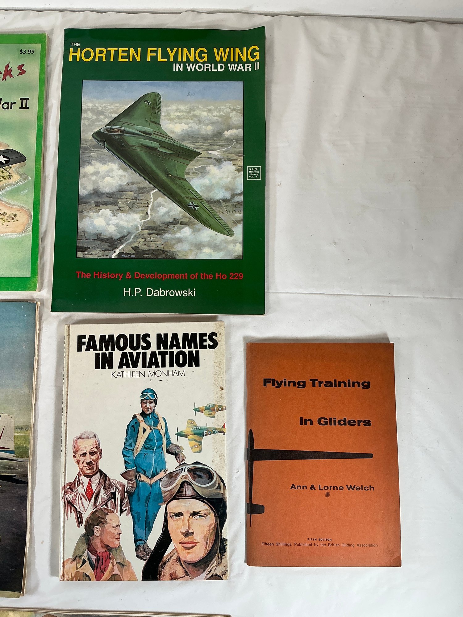 Vintage Aviation Books And Magazines, Including 