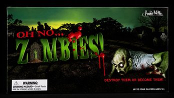Archie McPhee 'Oh No... Zombies!' Board Game Complete In Box