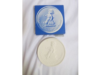 Goebel Collector Club Coasters 1984 Pair #030-341-2 Boxed