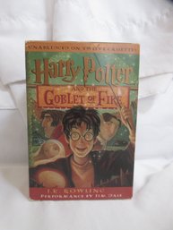 Harry Potter And The Goblet Of Fire Audiobook Cassette Set Jim Dale 12 Tapes