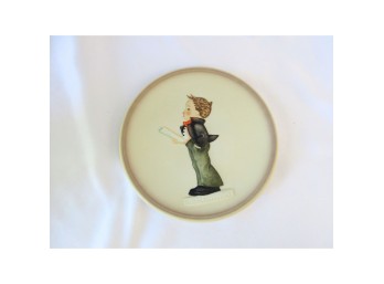 Hummel Goebel Celebration Plate Series LITTLE MUSIC MAKERS Plate W/Box #743 TMK6 EUC 4' W/5ozs