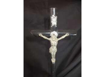 Remembrance Of Jerusalem Standing Crucifix Cross Religious Souvenir Figure