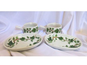 Langenthal Suisse Resista Porcelain Sauce Pots & Dishes Set