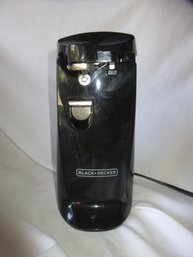BlackDecker EC475B Electric Can Opener With Built-In Knife Sharpener Black