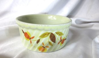 Hall's Superior Autumn Leaf Individual Baking Dish Ramekin