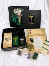 Clue 50th Anniversary Edition Collector Tin Board Game Deluxe Vintage Style Set