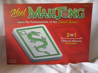 ThinkFun Meet Mahjong 2-in-1 Chinese & American Mahjong Learning Game Complete