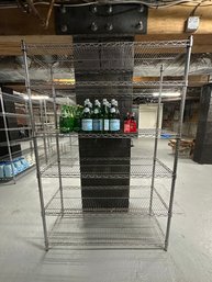 Chrome Single Storage Shelves (1) 18 Inches Deep