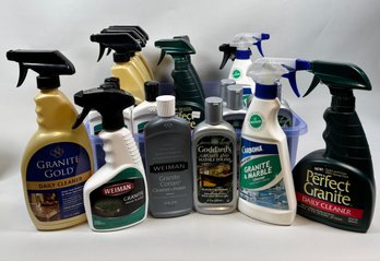 Granite Cleaning Products -new (Granite Gold, Weiman, Carbona, Goddards & Perfect Granite)