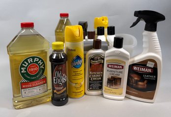 Wood & Leather Cleaners (Parker & Bailey, Weiman, Murphy Oil, Old English, Pledge) - New