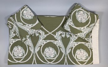 Christofle (France) Green And White Printed Table Linens (13)