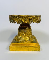 Ormolu Tazza Stand With Grapevine Motif, C. Late 19th/early 20th Century