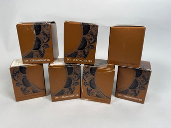 Collection Of Jay Strongwater Frosted Cream Scented Candles (7)