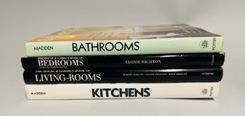 Room Specific Decorating Books: Kitchen, Living Rooms, Bedrooms, Bathrooms (4)