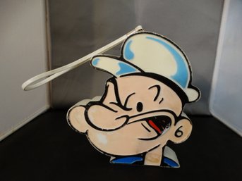 Popeye Transistor Radio Hard Plastic 1970's