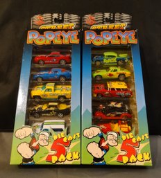 Two, Five Pack, Racing Champions Popeye Street Wheels
