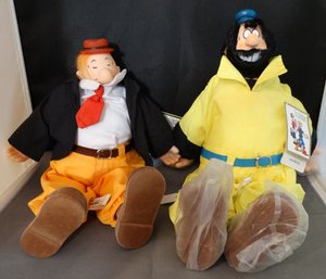 Brutus And Wimpy Stuffed Dolls By Presents