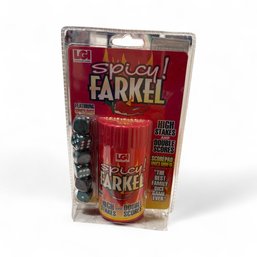 New Never Used Spicy Farkel Dice Game - High Stakes Family Games & Travel Games Edition